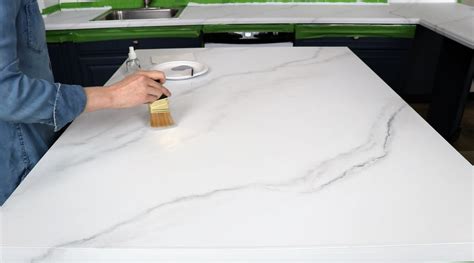 How To Paint A Countertop To Look Like Marble Faux Marble Epoxy