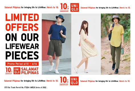 UNIQLO Salamat Pilipinas Anniversary SALE SM MOA Reopening Promo