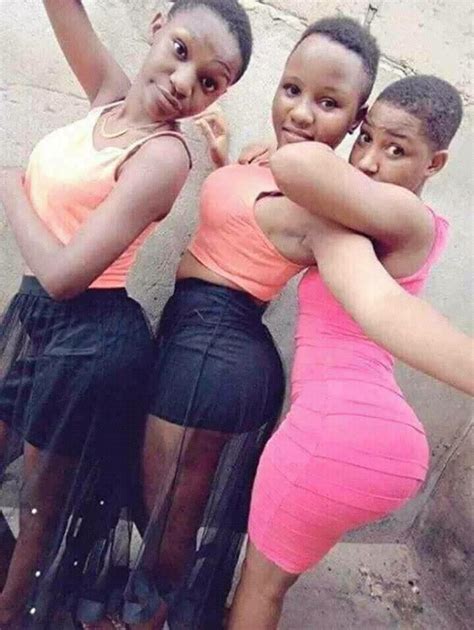 Naija School Girls In Bad Bobs And Vagene