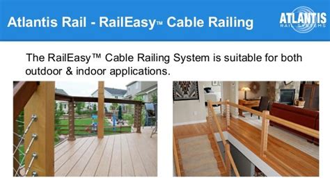 The Raileasy™ Cable Railing System By Atlantis Rail Systems