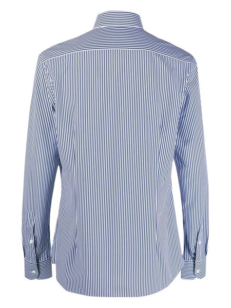 Corneliani Long Sleeve Striped Shirt Farfetch