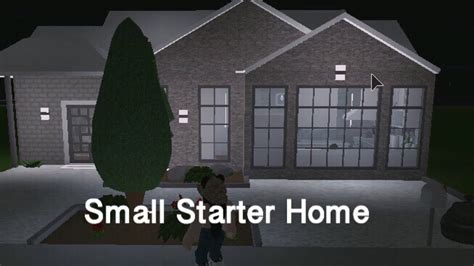 Roblox Welcome To Bloxburg Small Cozy Aesthetic Starter Home Otosection