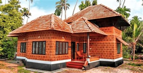 Geetham House In Kerala Is A Perfect Blend Of The Red And Green