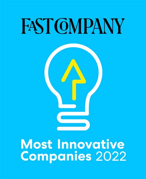 Named To Fast Company S Worlds Most Innovative Companies For 2022
