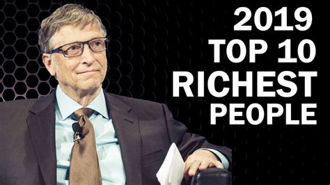 These are the richest in the world. 10 Richest People of the World in 2019 | Richest persons ...