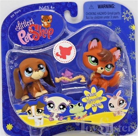 Littlest Pet Shop 807 Toy Sisters
