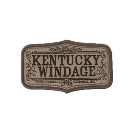 Kentucky Windage - Morale Patches - Apparel - Tactical Distributors- Tactical Gear | Morale ...