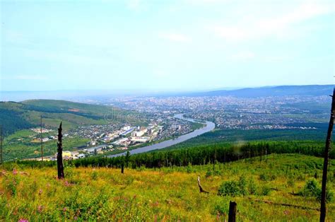 View Of The City Of Chita Stock Photo Image Of Hills 166478710
