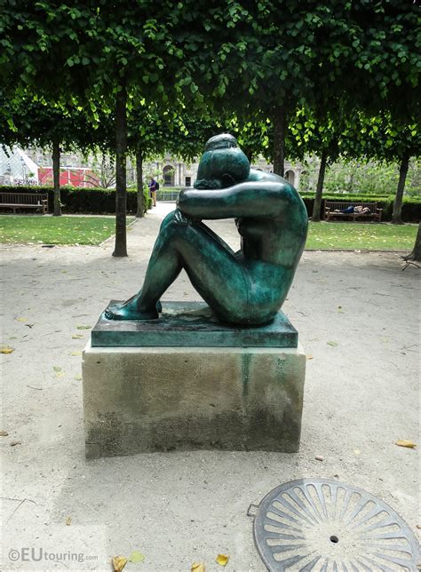 Photos Of La Nuit Statue By Aristide Maillol In Tuileries Gardens