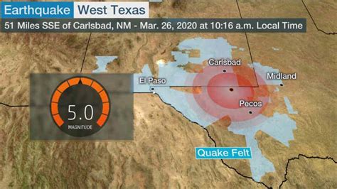 West Texas Shaken By Magnitude 5 Earthquake But No Damage Reported