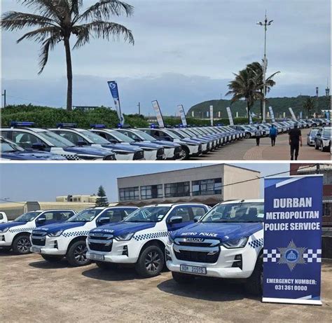 The Durban Metro Police Service Launched New Vehicles That Are Going To Be Used To Combat Crime