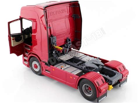 2021 Cabeza Tractora Scania S580 Highline Rojo 124 Solido S2400302