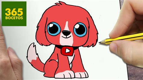 Como Dibujar Perro Whatsapp Kawaii Paso A Paso Dibujos Kawaii Faciles