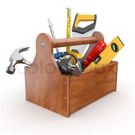 Toolbox With Tools Stock Image Colourbox