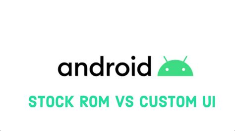 Stock Android Vs Ui Which Is Better A Short Explanation Must Watch