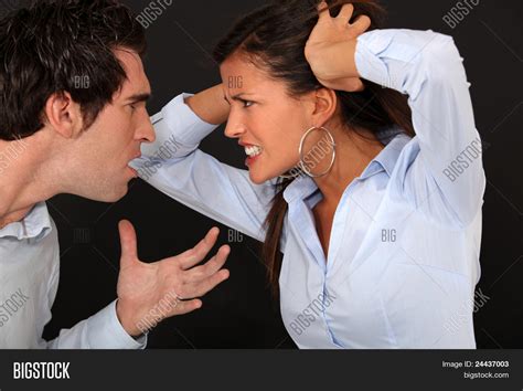 Couple Having Fight Image And Photo Free Trial Bigstock