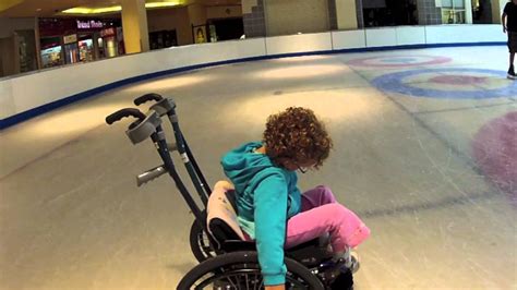 Wheelchair Ice Skating Youtube