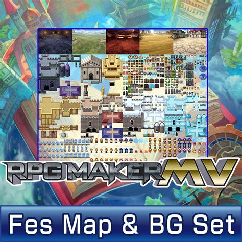 Rpg Maker Mv Fes Map And Bg Set