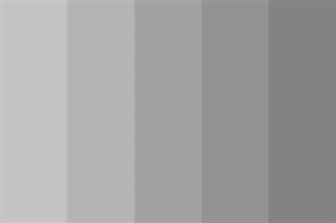 Different Shades Of Grey Color Palette Grey Color Palette Color