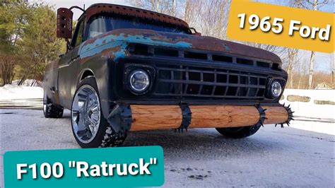 1965 Ford F100 Rat Rod Called Ratruck Highlights Youtube