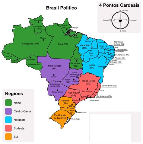 Mapa do Brasil