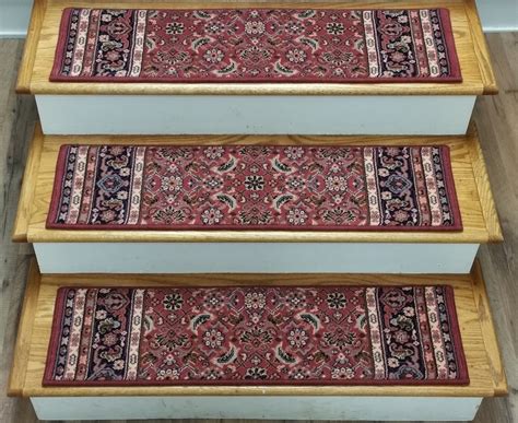 20 Collection Of Stair Treads And Matching Rugs