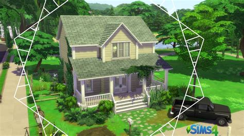 Sims 4 Custom Content Farmhouse Building Instagram Buildings