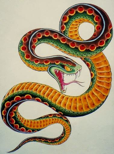 Snake Tattoo Drawing At Getdrawings Free Download