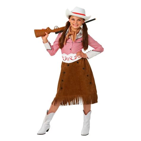 Dziewczyna West Rodeo Cowgirl Historyczne Dziecko Halloween Kostium