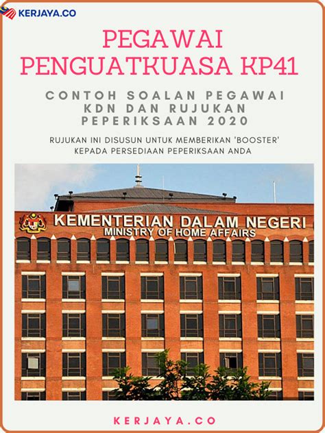 .penolong pegawai penguatkuasa gred kp29 (mafi); soalan pegawai penguatkuasa kp41 • Kerja Kosong Kerajaan