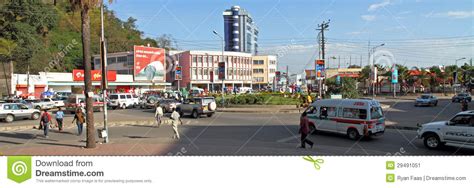Cercle De Circulation De La Tanzanie De Ville De Mwanza Photo éditorial
