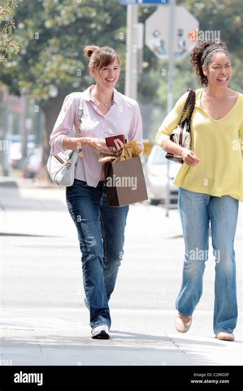 Jennifer Garner And Gina Torres Were In High Spirits Leaving Cheebo