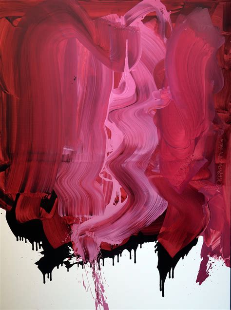 Grzegorz Radecki On The Pink Series Blobs Contemporary Oil