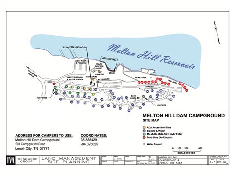 Melton Hill Dam Campground Vista Recreation