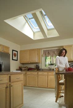 Many people have to work on the tough task of decorating rooms with vaulted ceilings. 60 Best Skylights in truss roof images in 2019 | Roof ...