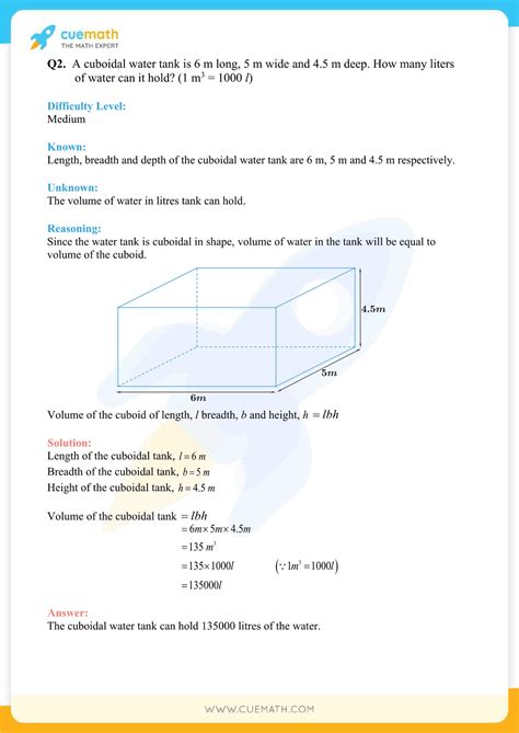 Ncert Solutions Class 9 Maths Chapter 13 Surface Areas And Volumes