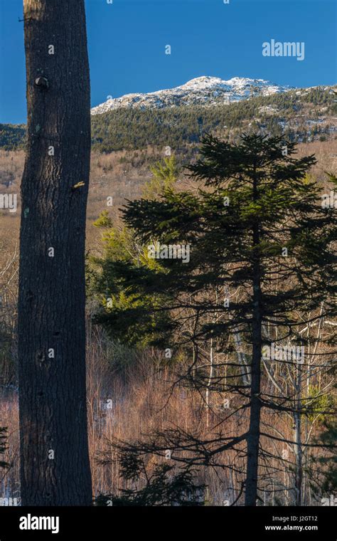 Mount Monadnock In Jaffrey New Hampshire Winter Stock Photo Alamy