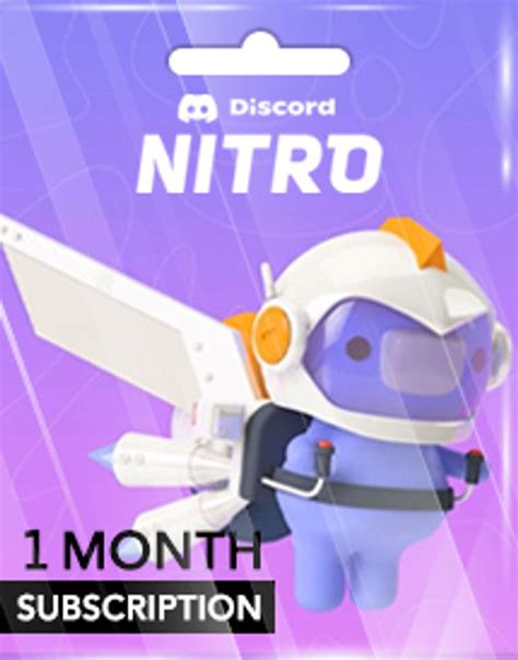 Discord Nitro 1 Month Subscription Satın Al Hızlı Ve Güvenli