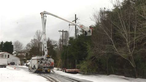 Crews Slowly Repair Power Outages Two Days After Winter Storm