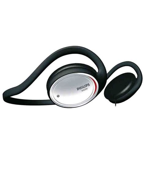 Philips Shs390 Over Ear Wireless Headphone With Mic Black Buy Philips