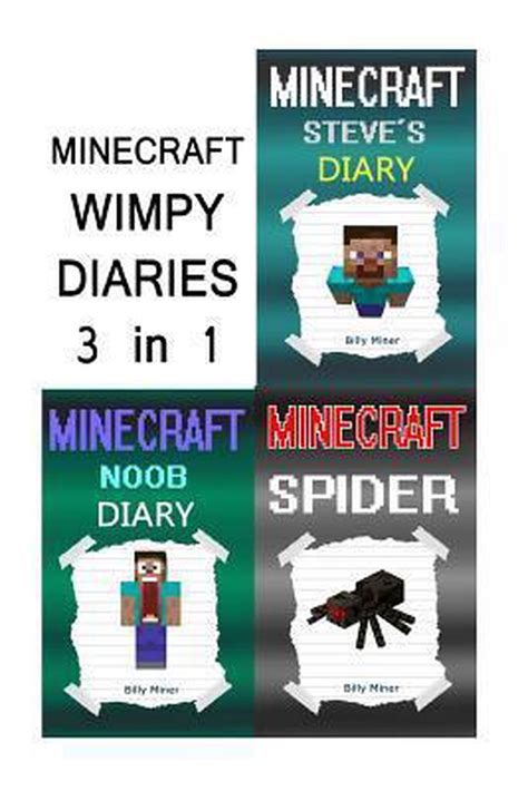 Minecraft Wimpy Diaries Billy Miner 9781522938996 Boeken Bol