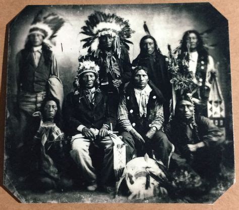Chiefs Of The Sioux Indians Nativos Americanos Tribus Indias Y Sioux