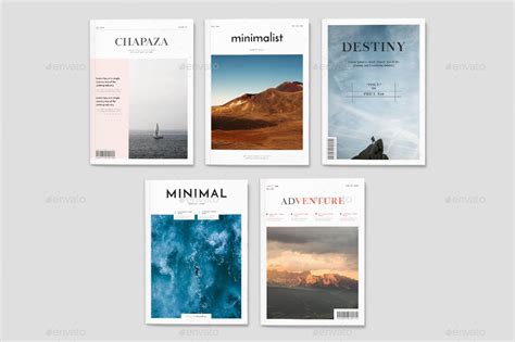 Minimal Magazine Layout By Graphhost Graphicriver