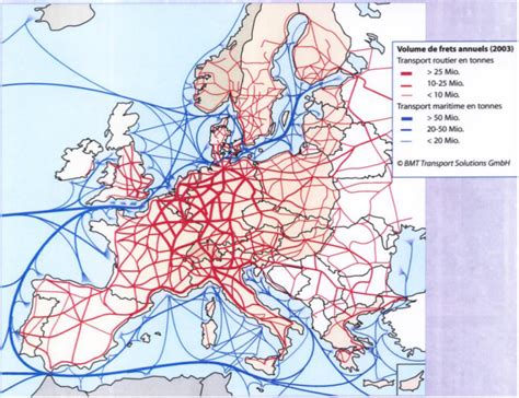 Carte Autoroute Europe