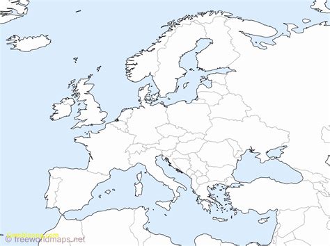 Coloring Map Of Europe Countries In 2020 World Map With Countries