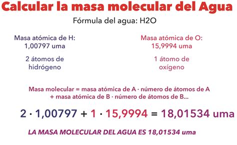 ¿cómo Encontrar La Masa Molecular Peso Molecular 100cia