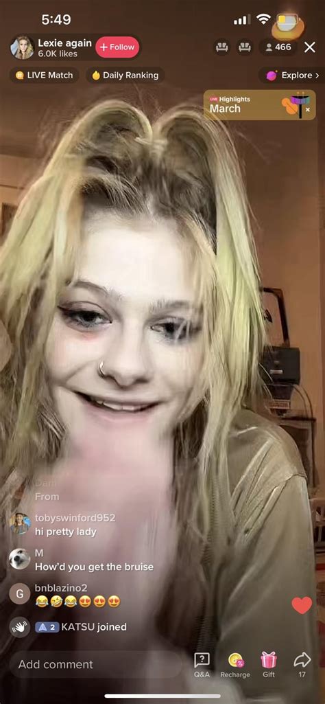 Does Anyone Know Anything About This Girl Shes Really Sweet But She Keeps Popping Up On Live