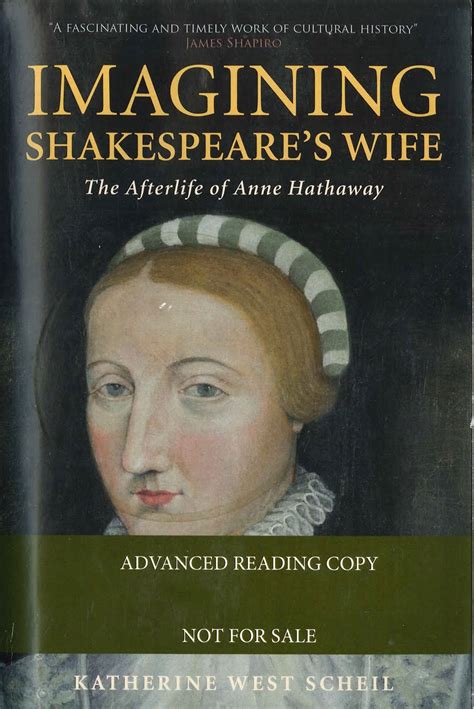 Bardfilm Book Note Imagining Shakespeares Wife The Afterlife Of