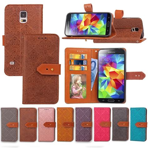 For Coque Samsung Galaxy S5 Mini Case Leather Phone Cover For Samsung