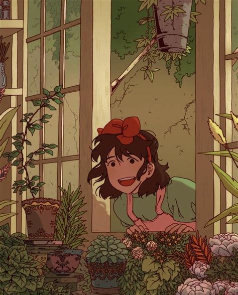 Kiki Opening Scene By Me Ghibli Ghibli Artwork Ghibli Art